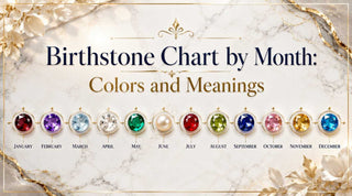 Birthstone Chart by Month: Colors and Meanings