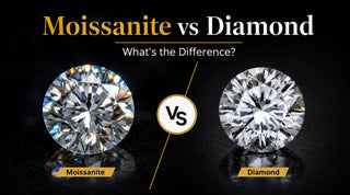 Moissanite vs Diamond: What's the Difference?