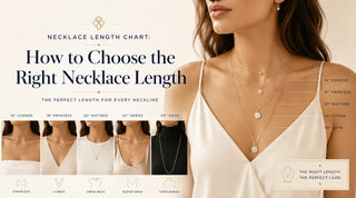  Necklace Length Chart: How to Choose Right Necklace Length