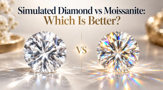 Simulated Diamond vs Moissanite: Which is better?