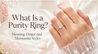 What Is a Purity Ring? Meaning, Finger and Moissanite Styles