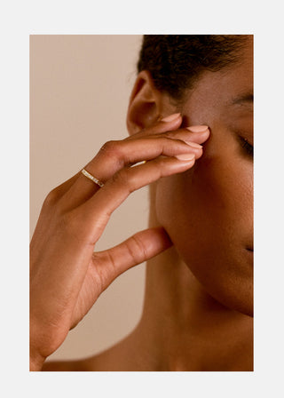 2.0ct Round Floating Diamond Pave Engagement Ring With Wedding Band