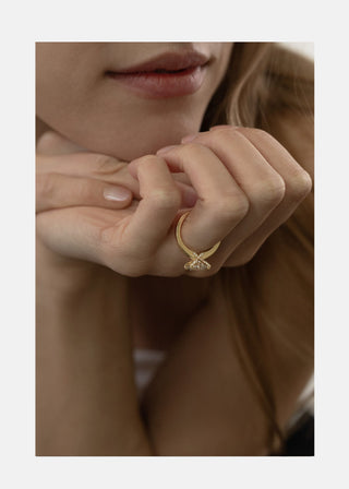 3.0ct Oval Cut XO Hidden Diamond Solitaire Engagement Rings With Wedding Band