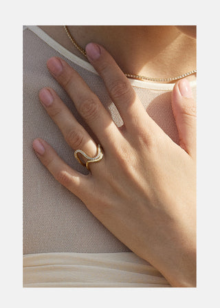 1.50ct Bezel Set Round Diamond Channel Pave Curved Engagement Ring With Matching ClassicBand