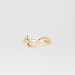 1.50ct Oval Cut Diamond Moissanite Curved Unique Bridal Ring Set