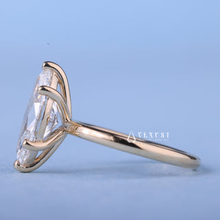 1.50CT Marquise Moissanite Diamond Solitaire Engagement Ring