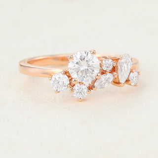 1-0-ct-round-marquise-pear-shaped-moissanite-cluster-wedding-band