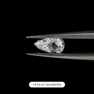 0.50CT Briolette Lab-Grown Diamond