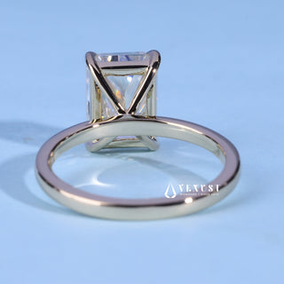 2.0CT Radiant Cut Moissanite Diamond Solitaire Engagement Ring