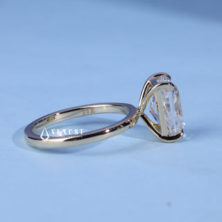 2.0CT Radiant Cut Moissanite Diamond Solitaire Timeless Engagement Rings