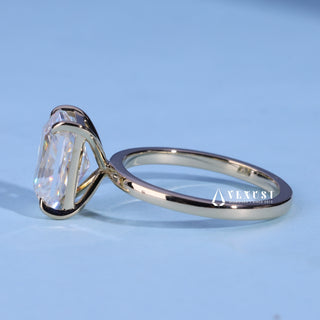 2.0CT Radiant Cut Moissanite Diamond Solitaire Timeless Engagement Rings