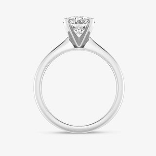 1.0CT Oval Cut Moissanite Solitaire Diamond Engagement Ring