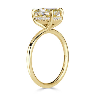 3ct moissanite engagement ring