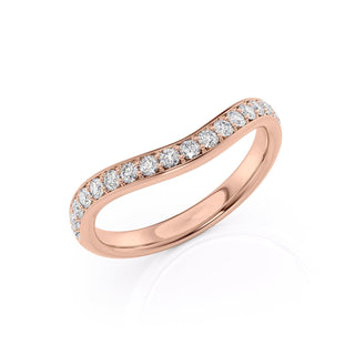 The Pave Berta Men's Diamond Moissanite Wedding Band