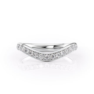 The Pave Berta Men's Diamond Moissanite Wedding Band