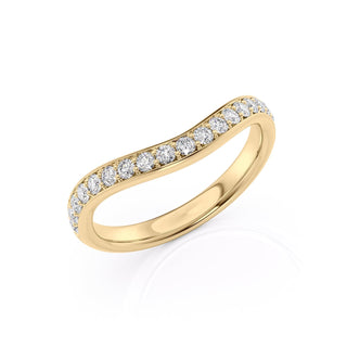 The Pave Berta Men's Diamond Moissanite Wedding Band