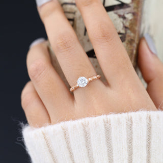 round-shaped-moissanite-vintage-style-engagement-ring