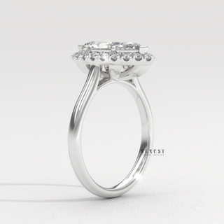 1.50CT Marquise Cut Moissanite Diamond Solitaire Engagement Ring