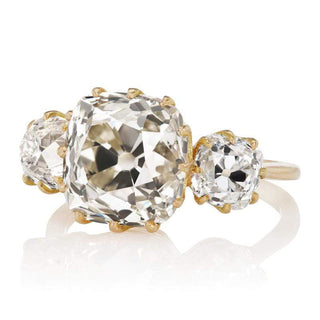 5 carat moissanite engagement ring
three stone moissanite ring
cushion cut moissanite engagement ring
old mine cut moissanite ring
Old mine cut ring 
cushion cut ring 
cushion engagement ring 
engagement ring 
diamond ring 