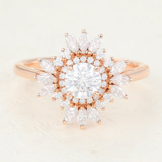 0-41-ct-round-shaped-moissanite-cluster-halo-engagement-ring