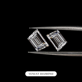 0.20CT Trapezoid Cut Lab-Grown Diamond Pair