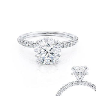 round-shaped-moissanite-hidden-halo-engagement-ring