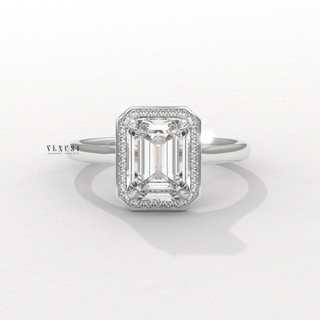 emerald cut diamond ring,
emerald halo engagement ring,
emerald diamond halo ring,

