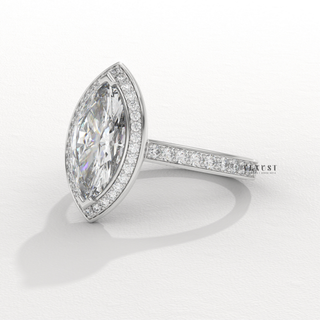 Timeless Diamond Engagement Ring,
Marquise Diamond Proposal Ring,
