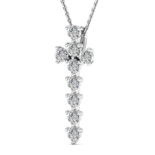 Round Cut Diamond Gracie Moissanite Necklace