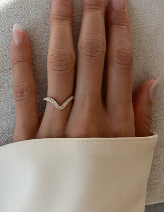 1.0CT-2.0CT Asscher Moissanite Diamond By Pass Engagement Ring With Matching Pave Curved Band