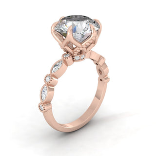 round-cut-pave-moissanite-engagement-ring