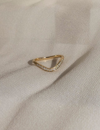 1.0CT-2.0CT Pear Cut Unique Diamond Rings Design Engagement With Matching Diamond Band