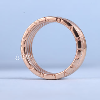 Round Cut Moissanite Diamond Wedding Bands His And Hers