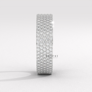 affordable five stone diamond band