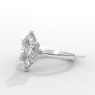 affordable marquise solitaire ring