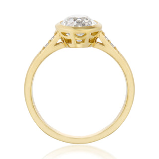 antique inspired engagement ring
