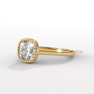 bezel solitaire ring