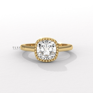 bezel diamond ring