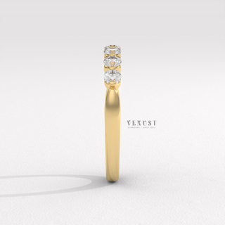 bridal half eternity band