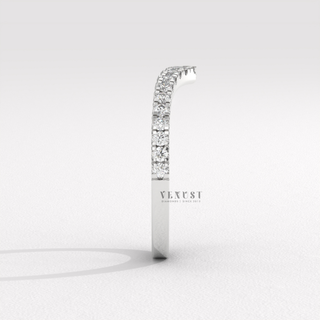 buy curved wedding band USA