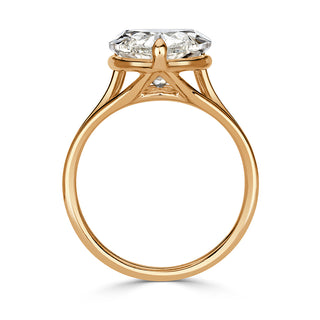 classic pear solitaire ring