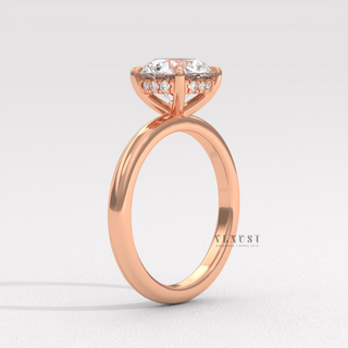 classic round hidden halo ring hidden halo round cut diamond ring
round solitaire engagement ring
