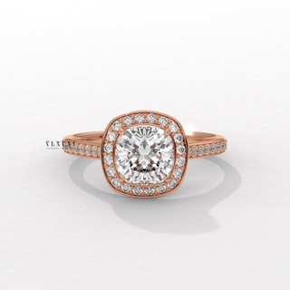 cushion halo engagement ring,diamond halo ring