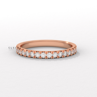 round diamond wedding band
pave diamond band
dainty diamond band