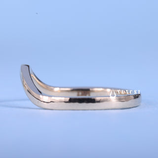 1.0CT-2.0CT Asscher Moissanite Diamond Tension Style Engagement Ring With Wedding Band