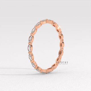 east west marquise eternity band