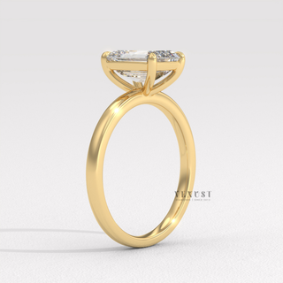 elegant emerald cut engagement ring style
