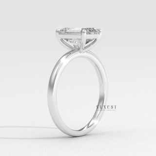 emerald cut diamond ring for proposal