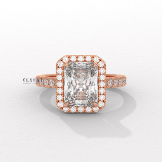 emerald halo ring fine jewelry