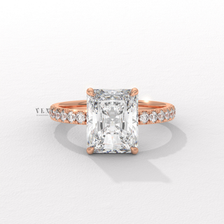 emerald pave band